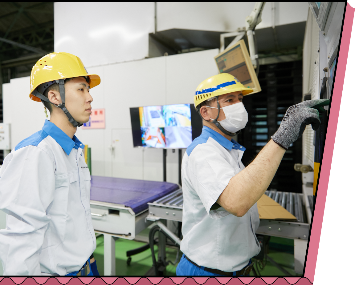 セッツカートン株式会社 製造課(製函):伊丹工場のインタビュー写真3